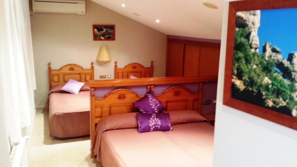 Hostal Rural Casa Castro Alberuela de la Liena Rom bilde