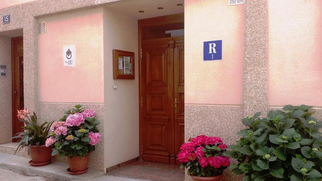 Hostal Rural Casa Castro Alberuela de la Liena Eksteriør bilde